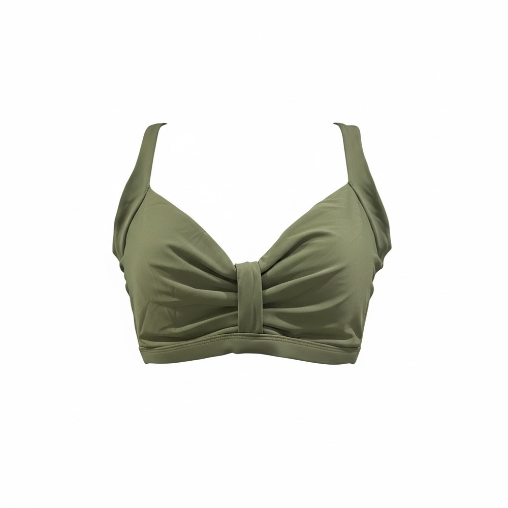 Olive Green Bikini Top